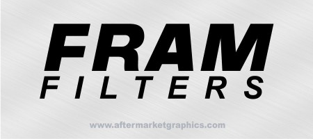 Fram Filters Decals - Pair (2 pieces)